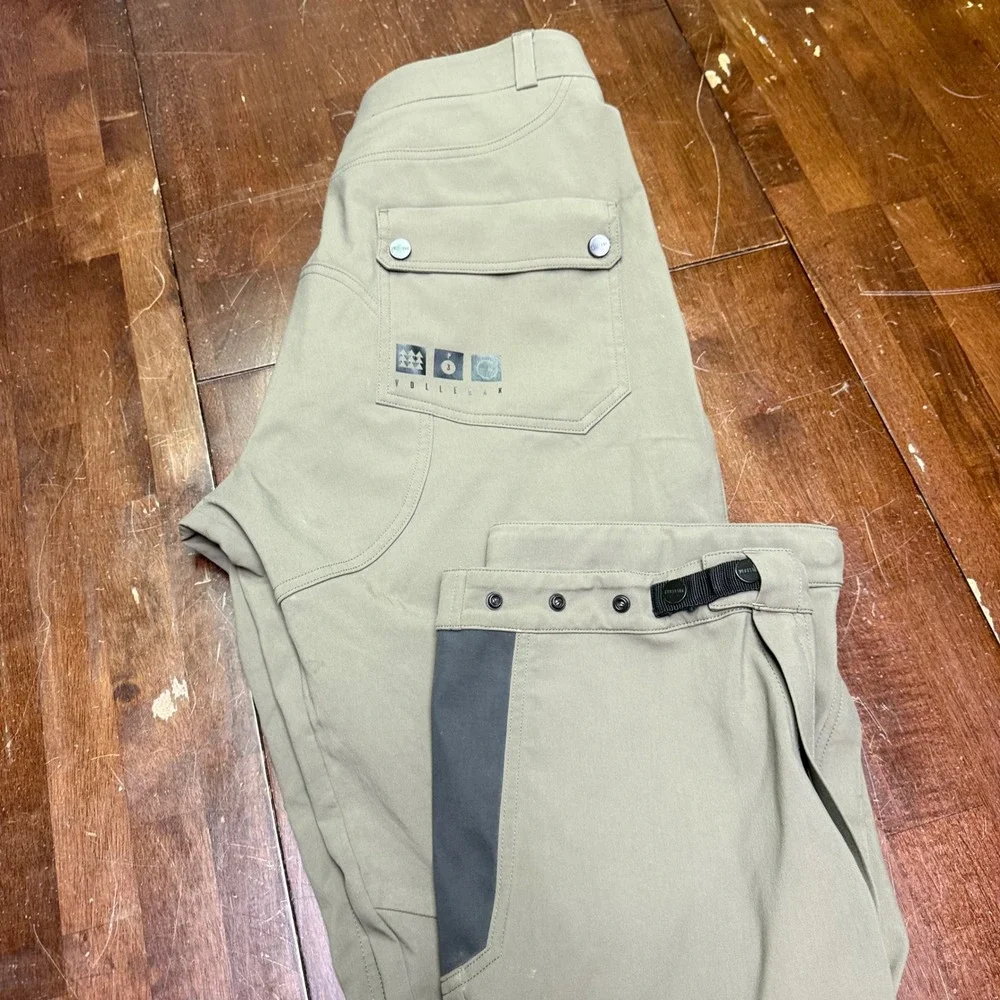 Vollebak 100 Year Trousers Men XXL Olive Tactical Cargo Pants Military Grade FR